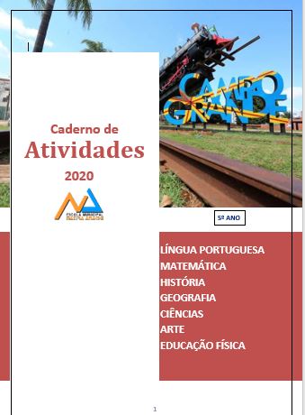 Caderno de Atividades do 5º Ano